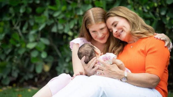 Jennifer Gates and Melinda Gates