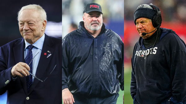 Jerry Jones, Mike McCarthy, Bill Belichick