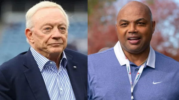 Jerry Jones and Charles Barkley