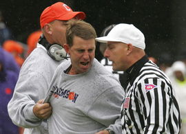 Dabo Swinney, Danny Pearman, Jerry Magallanes