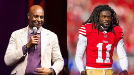 Jerry Rice and Brandon Aiyuk