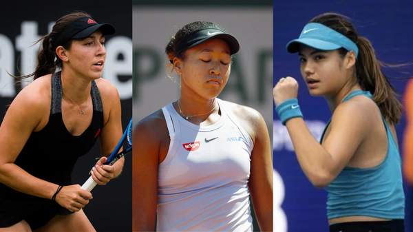 Jessica Pegula-Naomi Osaka-Emma Raducanu