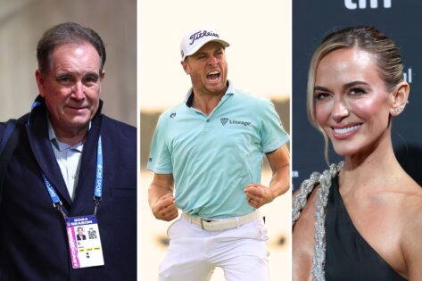 Jim Nantz, Brooks Koepka’s Wife & Others Join Justin Thomas’ Celebration as He Ends Career Slump at RBC Heritage