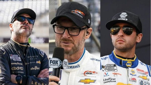 Jimmie Johnson, Dale Earnhardt Jr, Chase Elliott