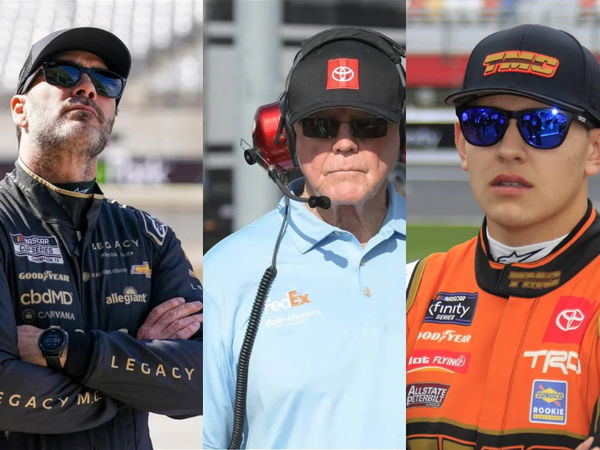 Jimmie Johnson, Joe Gibbs , Ty Gibbs