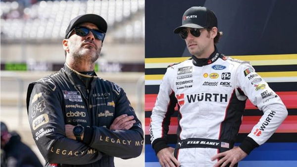 Jimmie Johnson, Ryan Blaney