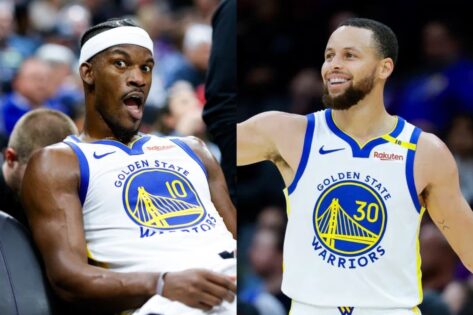 Cameras Catch Jimmy Butler in Surprising Stephen Curry Admission as Warriors Duo Combine for 56 Points vs Rockets