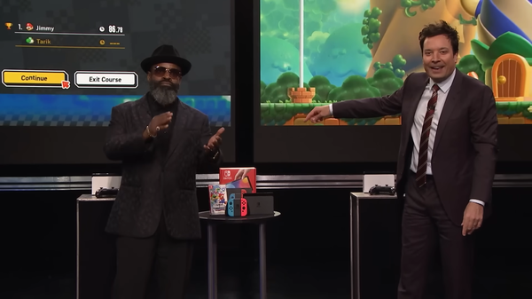 Jimmy Plays Super Mario Bros. Wonder on Nintendo Switch _ The Tonight Show Starring Jimmy Fallon 4-13 screenshot