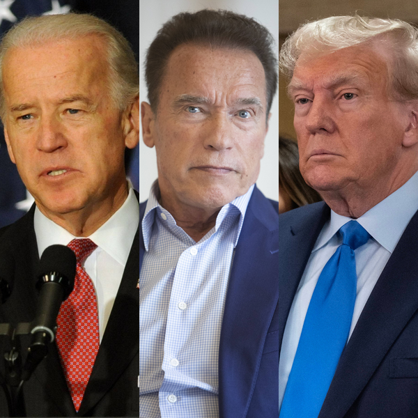 Joe Biden, Arnold Schwarzenegger, Donald Trump