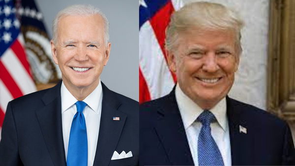 Joe Biden and Donald Trump Super Bowl No Shows