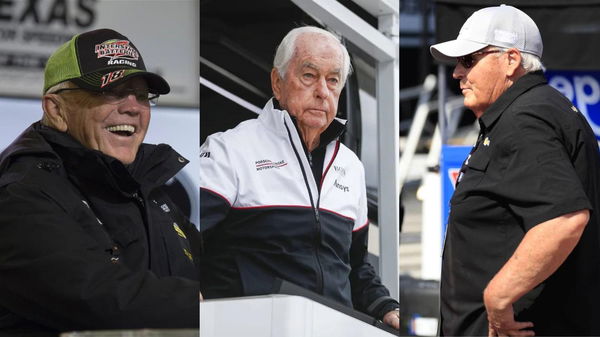 Joe Gibbs, Roger Penske, and Rick Hendrick