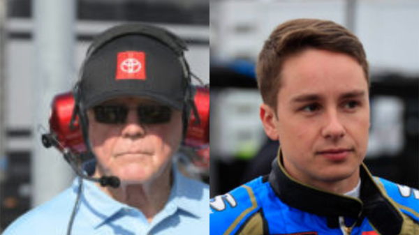 Joe Gibbs and Christopher Bell