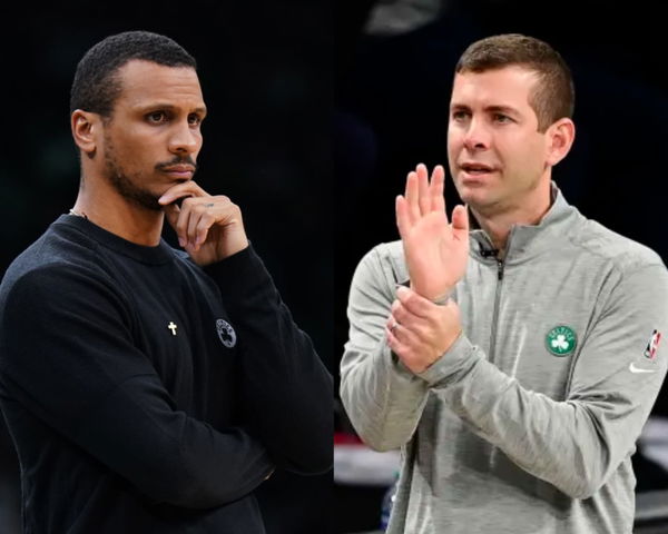 Joe Mazzulla and Brad Stevens