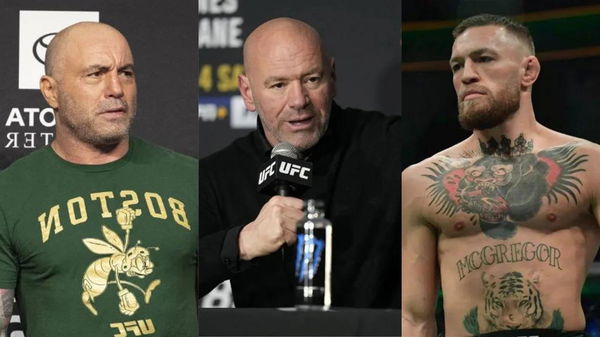 Joe Rogan, Dana White and Conor McGregor