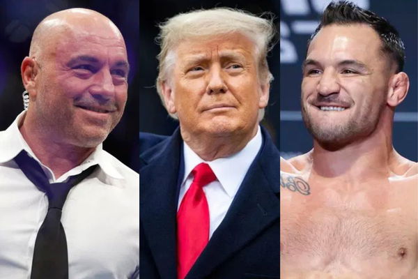 Joe Rogan, Donald Trump and Michael Chandler