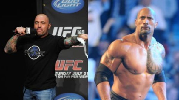 Joe Rogan, Dwayne Johnson