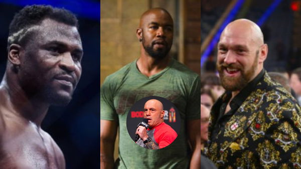 Joe Rogan, Francis Ngannou, Tyson Fury, Michael Jai White