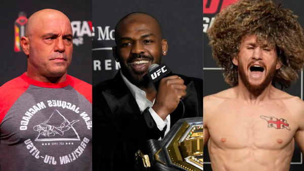 Joe Rogan, Jon Jones and Merab Dvalishvili