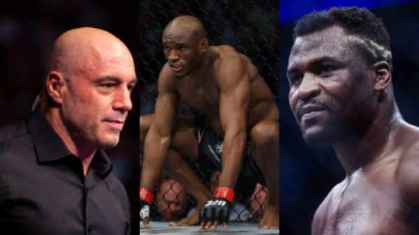 Joe Rogan, Kamaru Usman, Francis Ngannou