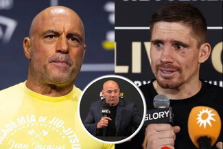 Joe Rogan, Rico Verhoeven, Dana White