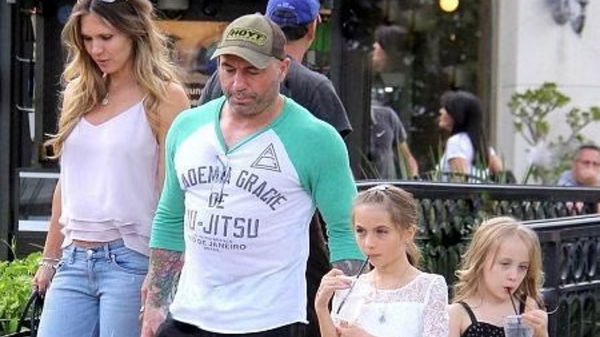 Joe Rogan and family