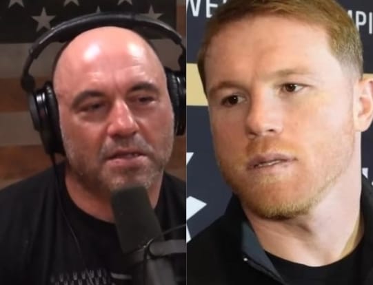 Joe Rogan and Canelo Alvarez