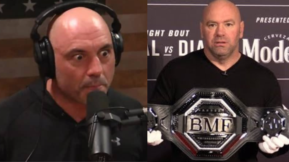 After Dana White Reinstates the BMF Strap, Joe Rogan Goes “Bananas