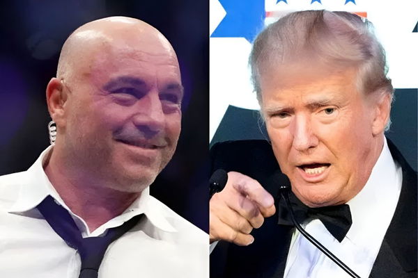 Joe Rogan and Donald Trump