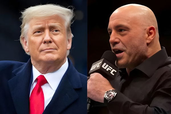 Joe Rogan and Donald Trump