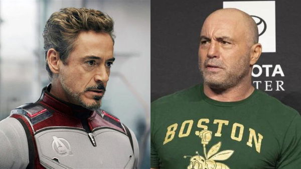 Joe Rogan and Robert Downey Jr.