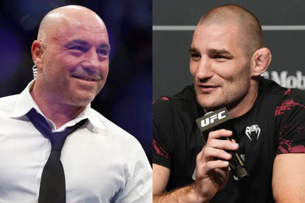 Joe Rogan and Sean Strickland