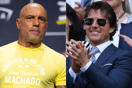 Joe Rogan and Tom Cruise