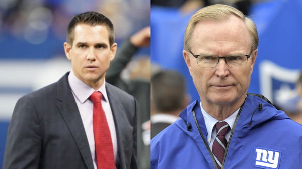 Joe Schoen and John Mara