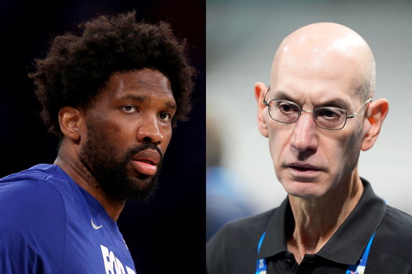 Joel Embiid, Adam Silver