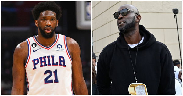 Joel Embiid, Kevin Garnett