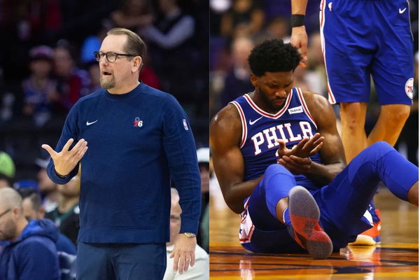 Joel Embiid &#038; Nick Nurse (2)