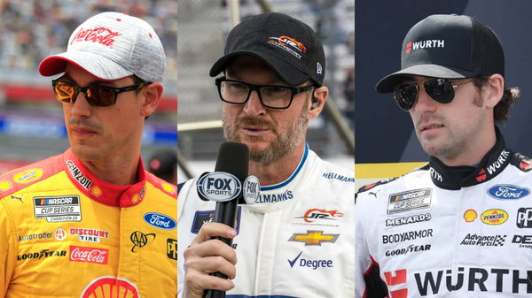 Joey Logan, Dale Earnhardt Jr, Ryan Blaney