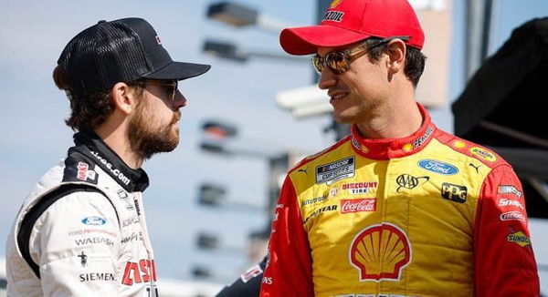 Joey Logano and Ryan Blaney