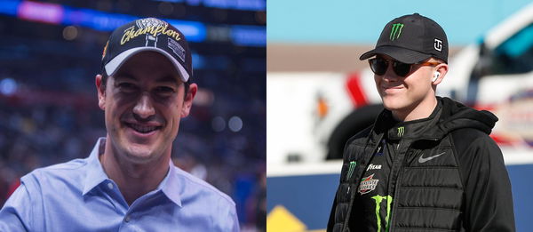 Joey Logano and Ty Gibbs