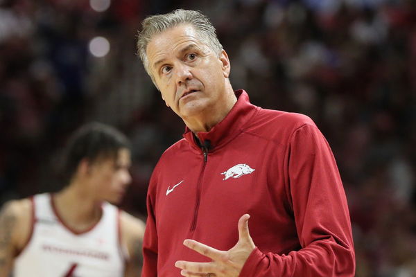 NCAA Basketball: Kansas at Arkansas