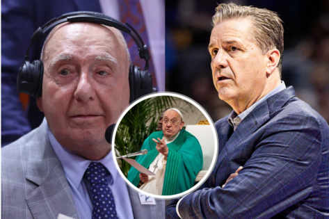 “RIP”: Grief Strikes NCAA Community as Pope Francis’ Demise Triggers Deep Reactions From John Calipari & Dick Vitale