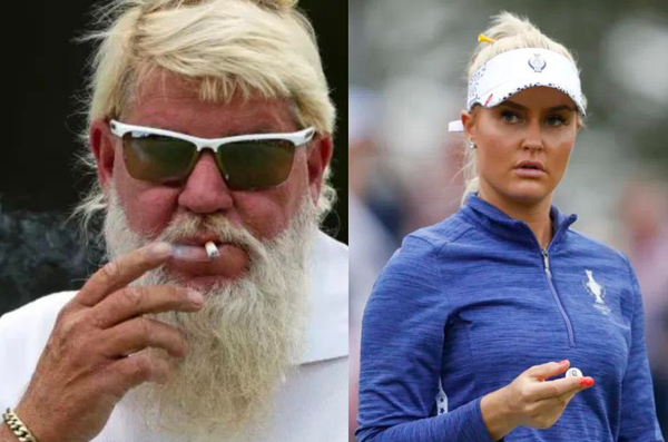 John Daly and Charley Hull