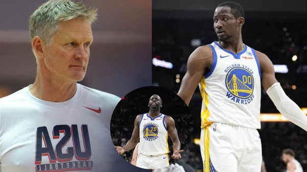 Johnathan Kuminga Draymond Green Steve Kerr