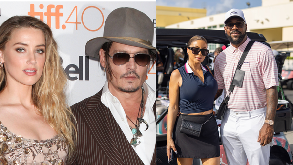 Johnny Depp, Amber Heard, Marcus Jordan, Larsa Pippen