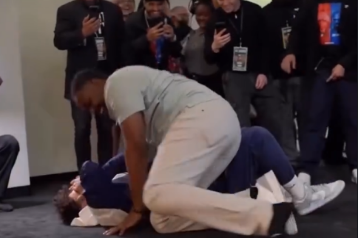 Jon Jones’ Trump Dance After Body Slamming Fan Has MMA World Questioning His Medical Situation