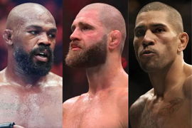 Jon Jones, Jiri Prochazka and Alex Pereira