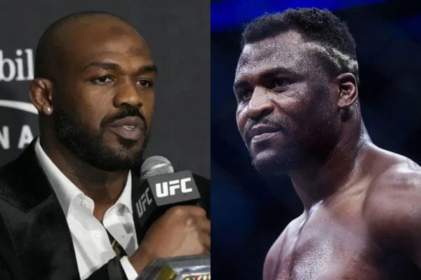 Jon Jones and Francis Ngannou