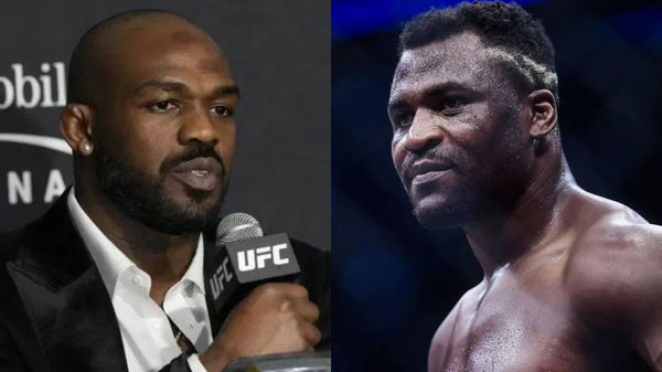 Jon Jones and Francis Ngannou