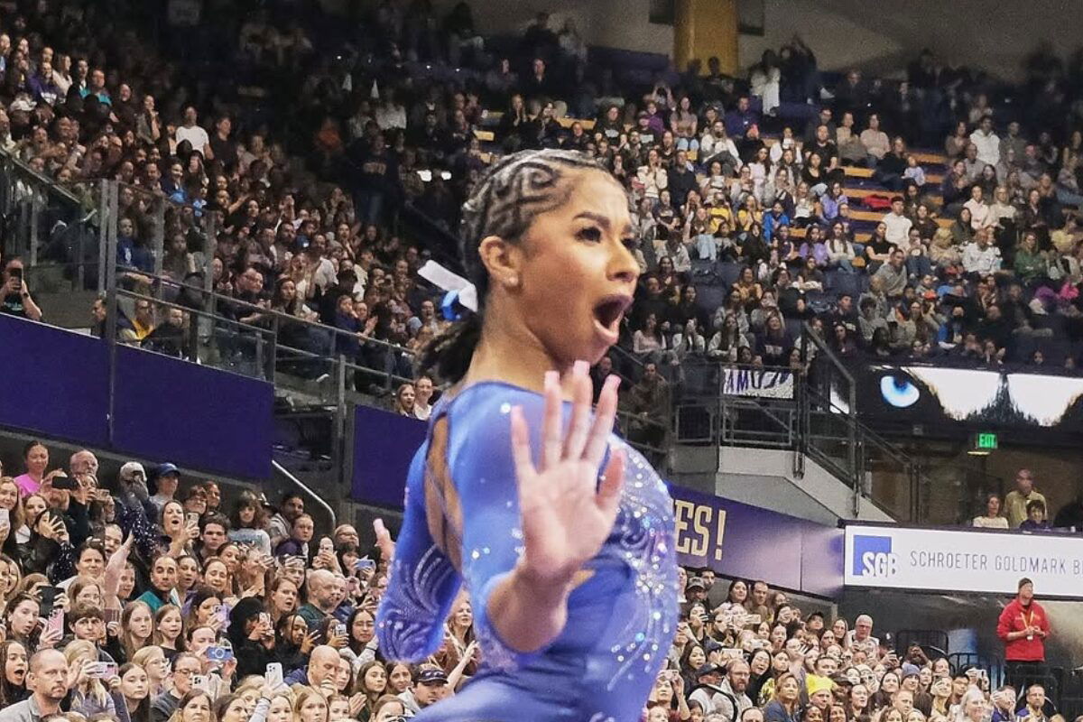 Jordan Chiles’ New Floor Routine at UCLA Season Opener Sparks Emotional Reaction Across Gymnastics Community