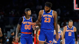 Jordan Clarkson and Mitchell Robinson